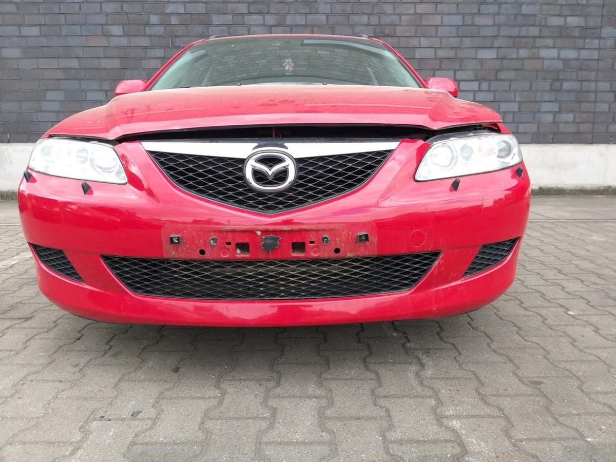 Mazda 6 GG GY Bj.2003 original Stoßstange Stossfänger vorn Rot